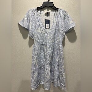 Universal Thread Blue and White Mini Dress